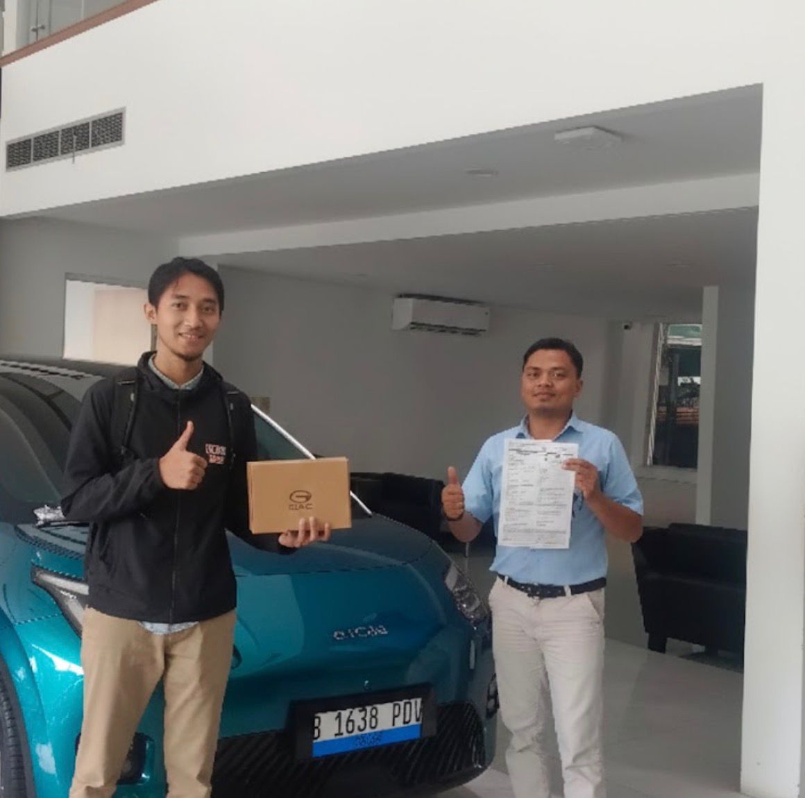 Delivery Aion Y Plus - Bukti Kepuasan Pelanggan 8